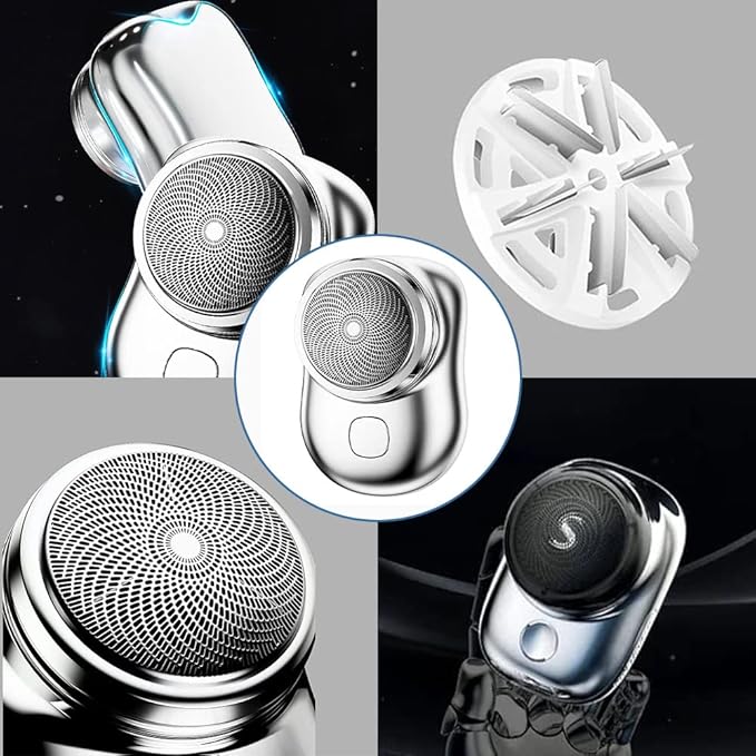Mini-Shave Portable Electric Shaver, 2025 New Upgrade Mini Electric Razor Shavers for Men